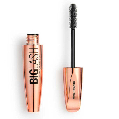 „Makeup Revolution Big Lash XL Volume“ blakstienų tušas – 8 g blakstienų tušas, suteikiantis tobulą blakstienų apimtį.