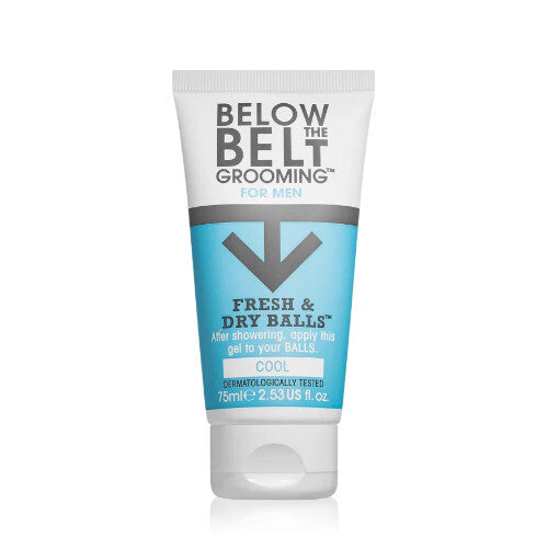 „Below the Belt Cool Fresh & Dry Balls“ – intymios higienos gelis vyrams