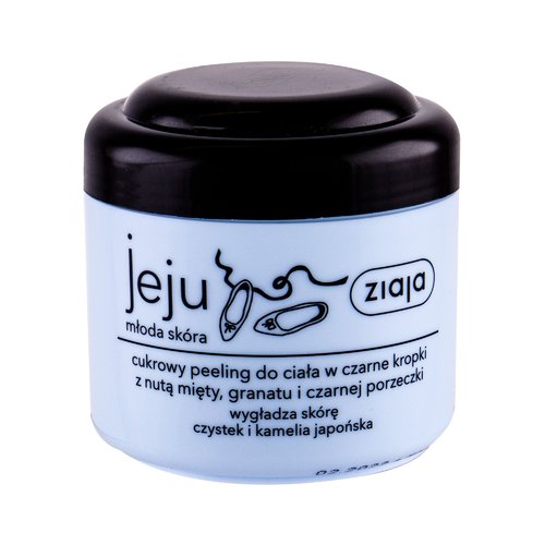 Ziaja Jeju Sugar Body Scrub (mėtų, juodųjų serbentų, granatų) – kūno šveitiklis