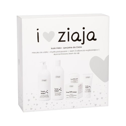 Ziaya goat milk body and face set - gift set