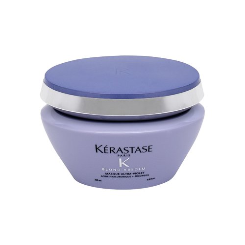 Kérastase Blond Absolu Masque Ultra-Violet - plaukų kaukė, neutralizuojanti geltoną atspalvį.