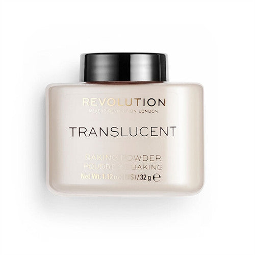 „Makeup Revolution“ birūs kepimo milteliai, permatomi - permatomi milteliai, 32 g
