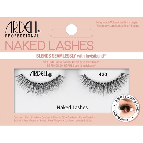 Ardell Naked Lashes 420 - dirbtinės blakstienos natūraliam įvaizdžiui