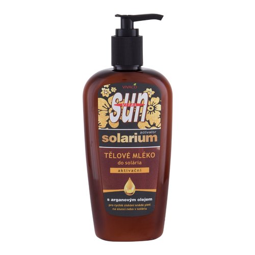„Vivaco Sun Solarium Activator Milk“ – soliariumo aktyvatorius kūnui ir veidui