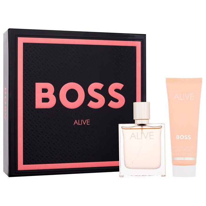 Hugo Boss Alive dovanų rinkinys EDP 50 ml ir kūno losjonas 75 ml