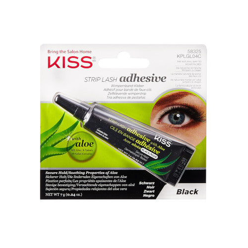 Kiss My Face Strip blakstienų klijai su Aloe Black – Black Lash Adhesive