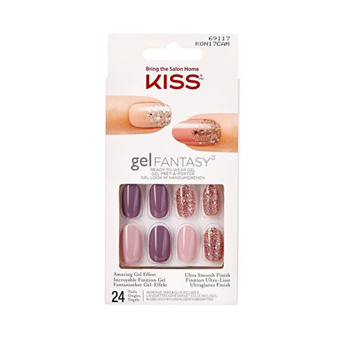 „Kiss My Face 69117“ geliniai nagai „Fantasy Nails“ (24 vnt.) - Geliniai nagai