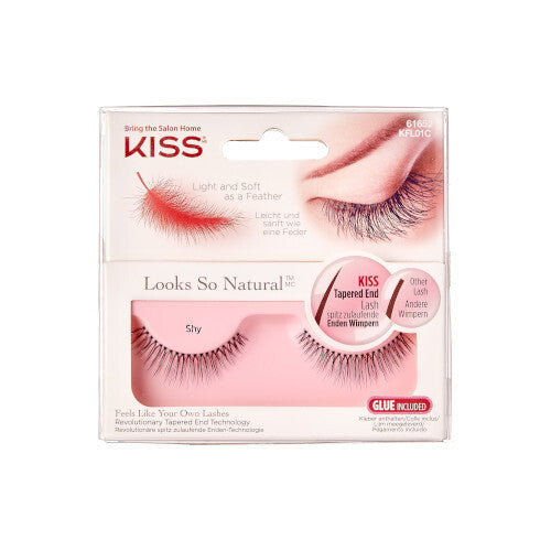 Kiss My Face „Looks So Natural Lashes“ blakstienos (1 pora) – dirbtinės blakstienos natūraliam įvaizdžiui