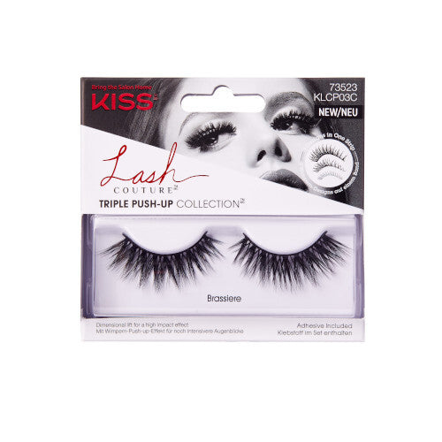 Kiss My Face Lash Couture Triple Push-Up kolekcija (1 pora) – dirbtinės blakstienos