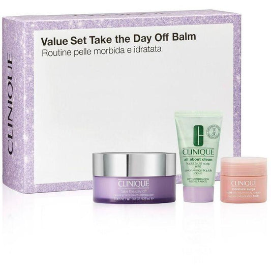 „Clinique Value Set Take the Day Off“ – odos priežiūros dovanų rinkinys