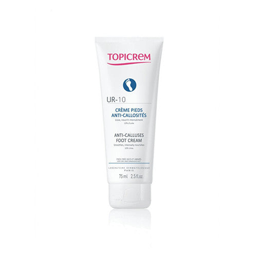 „Topicrem UR10“ pėdų kremas nuo nuospaudų – atnaujinamasis pėdų kremas