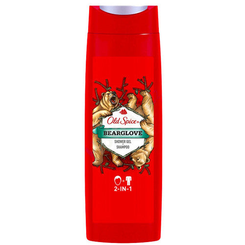 „Old Spice BearGlove“ dušo želė + šampūnas – dušo želė 2 viename