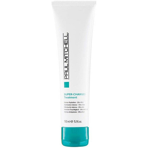 Paul Mitchell Moisture Super Charged Treatment – ​​drėkinamoji ir maitinamoji priemonė sausiems plaukams.