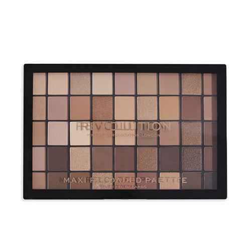 „Makeup Revolution Maxi Re Loaded Nudes Palette“ akių šešėlių paletė 60,75 g