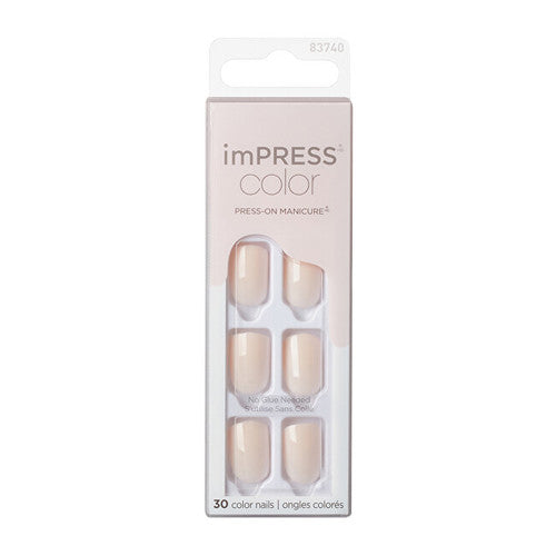 Kiss My Face ImPRESS Color Point Pink Nails ( 30 vnt )