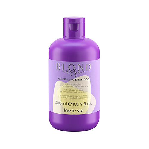 „Inebrya BLONDESSE“ šampūnas be geltonumo (šviesiems, balintiems arba žiliems plaukams)