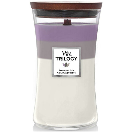 WoodWick Ametisto dangaus trilogijos vazos kvapioji žvakė