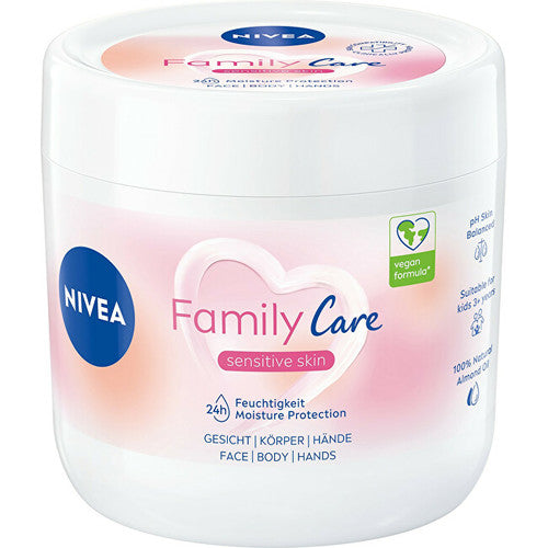 „Nivea Family Care“ kremas jautriai odai