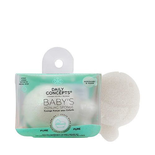 „Daily Concepts“ „Daily Concepts“ kūdikių žuvyčių kempinė, gryna, 1 vnt.