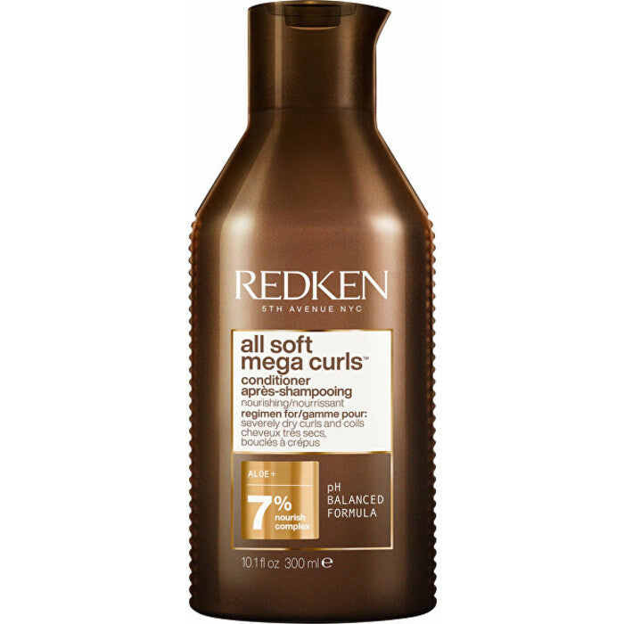 „Redken All Soft Mega Curls“ kondicionierius (sausiems garbanotiems ir banguotiems plaukams)