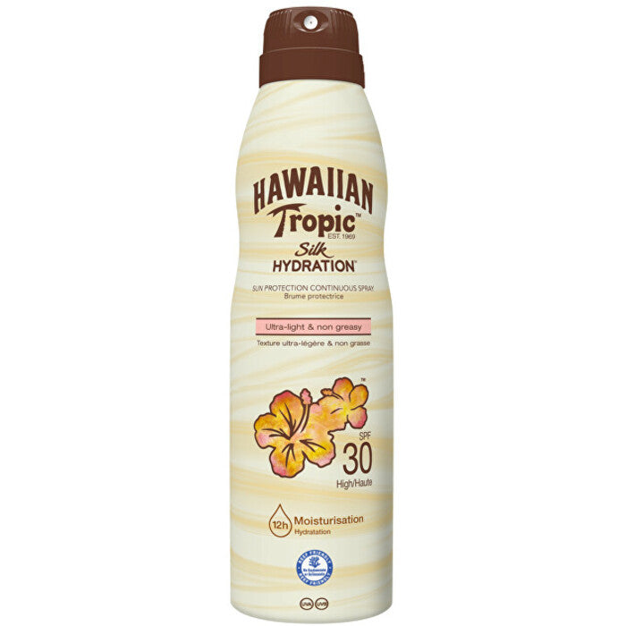 Hawaiian Tropic Silk Hydration Spray Apsauginis nuo saulės nuolatinis purškiklis SPF 30