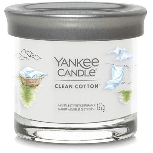 „Yankee Cirle“ žvakė „Clean Cotton Signature“ stiklinė (švari medvilnė)