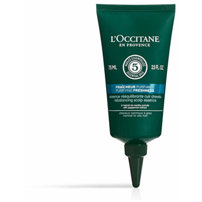 L'occitane Purifying Freshness Rebalancing Scalp Essence (normaliems ir riebiems plaukams)