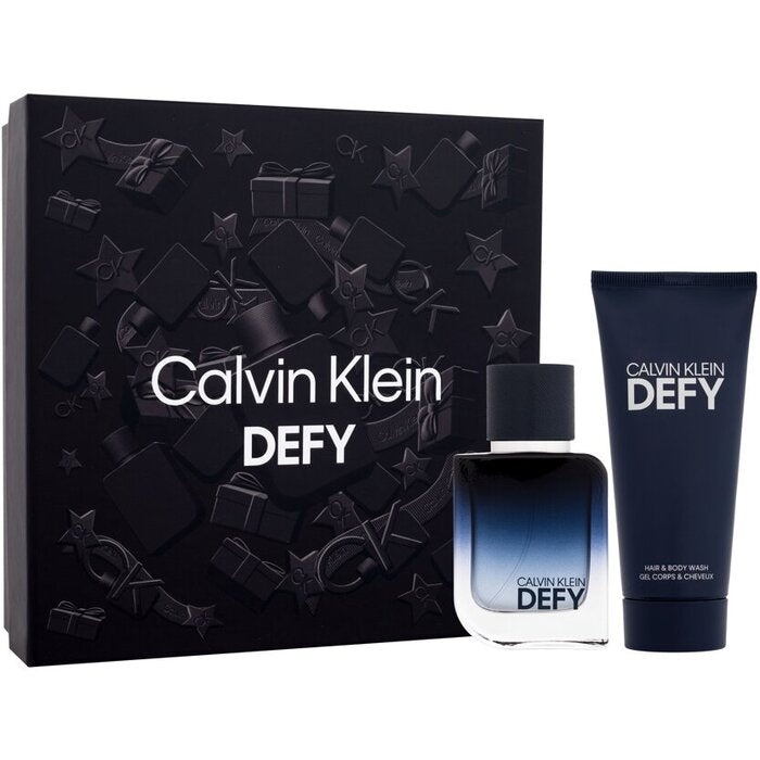 Calvin Klein Defy Eau de Parfum dovanų rinkinys EDP 50 ml ir dušo gelis 100 ml