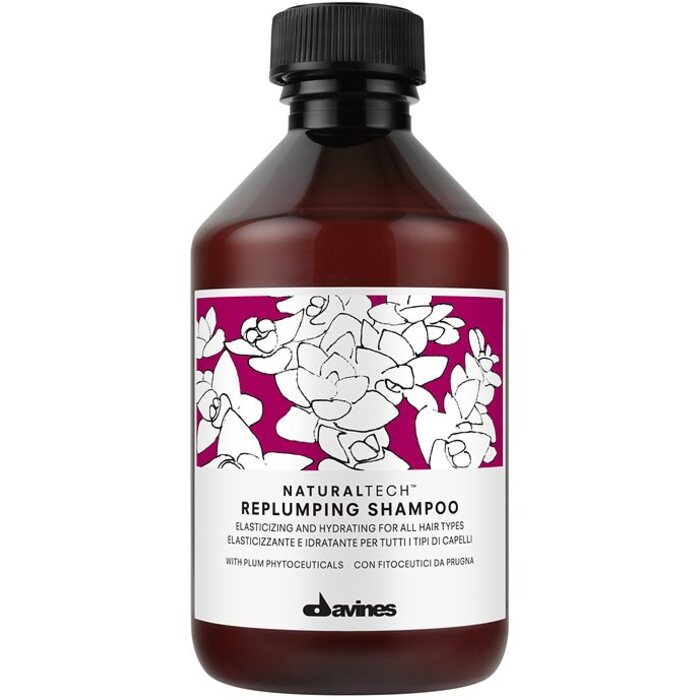 Davines „Natural Tech“ plaukų putlumą suteikiantis šampūnas (sausiems ir lūžinėjantiems plaukams)