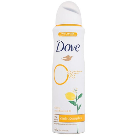 Dove 0% ALU citrusinių vaisių ir persikų 48 val. dezodorantas