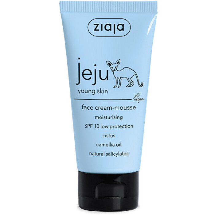 Ziaja Jeju Face Cream-mousse SPF10 - Odos kreminės putos