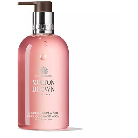 Molton Brown rabarbarų ir rožių skonio skystas rankų muilas
