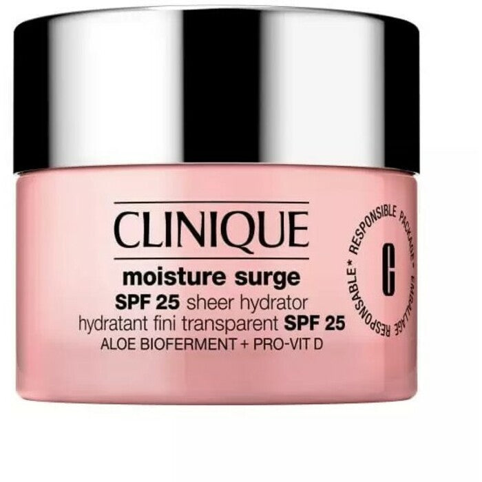 „Clinique Moisture Surge“ skaidrus drėkiklis SPF 25