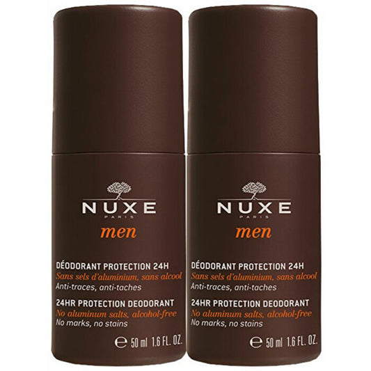 „Nuxe Men 24H Protection“ dezodorantas, dviejų pakuočių pakuotė