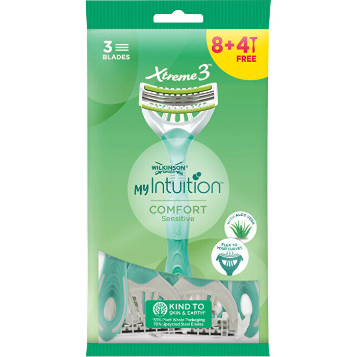 Wilkinson Sword My Intuition Comfort Sensitive skustuvai, 4 vnt.
