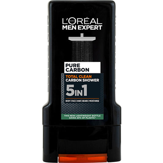 „L'Oréal Men Expert Pure Carbon Totan“ švarios anglies dušo želė
