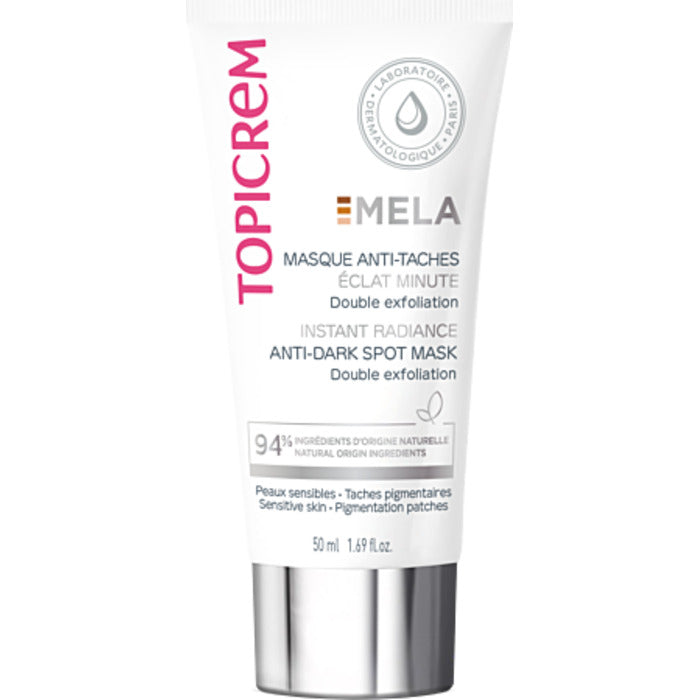 „Topicrem MELA Anti-Dark Spot Instant Radiance Mask“ – skaistinanti veido kaukė