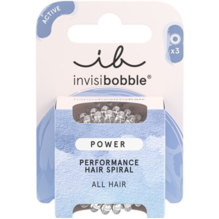 Invisibobble Power Crystal Clear 3 vnt