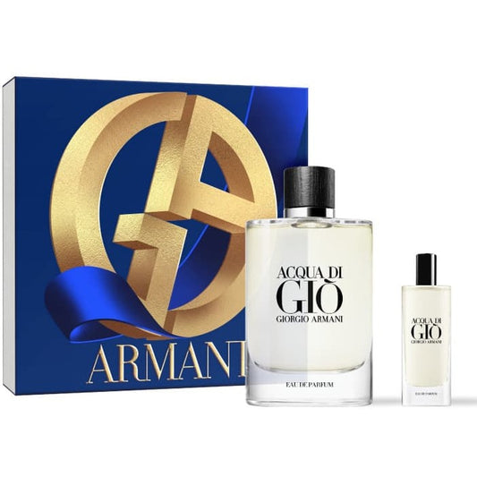 Armani Acqua di Gio Eau de Parfum dovanų rinkinys EDP 125 ml ir mini EDP 15 ml