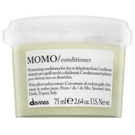 „Davines Essential Haircare Momo“ kondicionierius – maitinamasis kondicionierius sausiems ir pažeistiems plaukams.