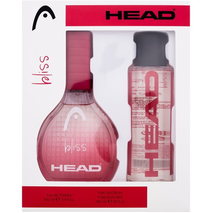 Head Bliss dovanų rinkinys EDT 100 ml ir kūno purškiklis 240 ml