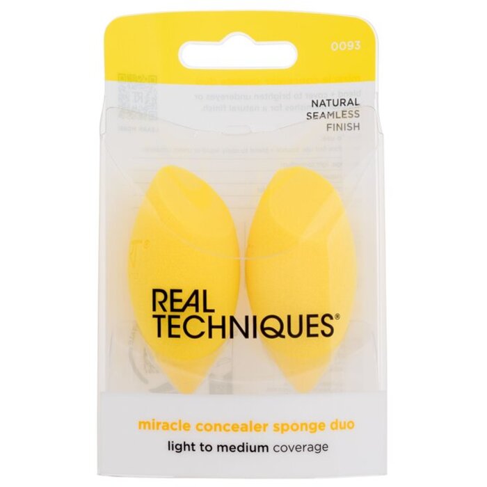 Real Techniques Miracle Concealer Sponge Duo – aplikatorius
