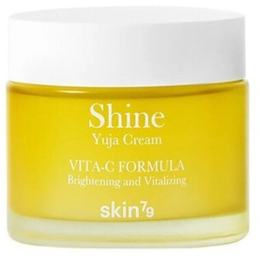 „skin79 Shine Yuja Vita-C Formula“ skaistinamasis ir gyvybingumą suteikiantis kremas – skaistinamasis odos kremas