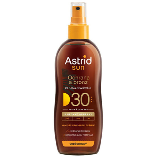 Astrid saulės aliejus SPF 30