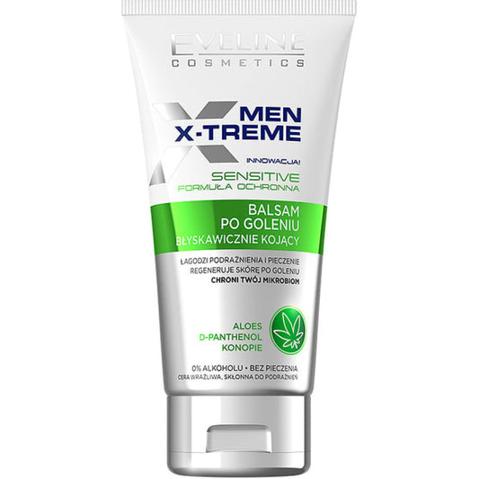 Eveline Cosmetics Men X-treme balzamas po skutimosi – raminantis balzamas po skutimosi vyrams
