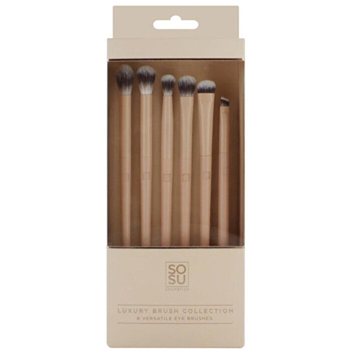 „Sosu Luxury Brush Eye Collection“ – akių makiažo šepetėlių rinkinys