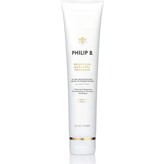 PHILIP B Weightless Mega Curl Enhancer – formavimo kremas banguotiems ir garbanotiems plaukams