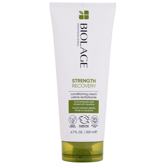 Biolage Strength Recovery Conditioning Cream – stiprinantis kondicionierius pažeistiems plaukams