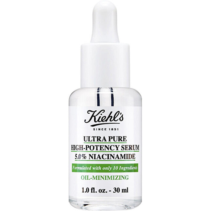 Kiehls Ultra Pure 5% niacinamido didelio stiprumo serumas – serumas nuo odos trūkumų