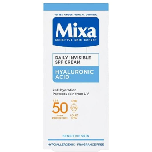 Mixa Daily Invisible SPF kremas SPF 50